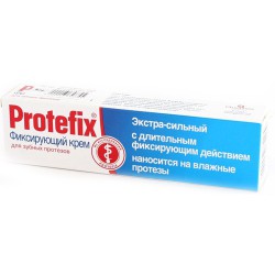 Крем для зубных протезов, Protefix (Протефикс) 20 мл фиксирующий