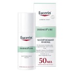 Флюид для лица, Eucerin (Эуцерин) 50 мл Дермопьюр увлажняющий матирующий для проблемной кожи флакон