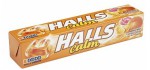 Леденцы, Halls (Холлс) 25 г (9 леденцов) мандарин и имбирь